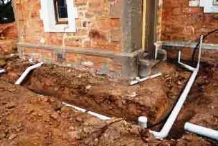 outside drainage Garston